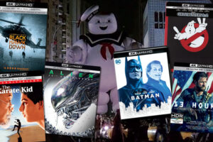 Top Father's Day 4K ideas include "Black Hawk Down," "Alien: 40th Anniversary Edition," "The Karate Kid: 35th Anniversary Edition," "Ghostbusters & Ghostbusters II: Anniversary Steelbook Edition," "Batman: 30th Anniversary Edition" and "13 Hours: The Secret Soldiers of Benghazi"