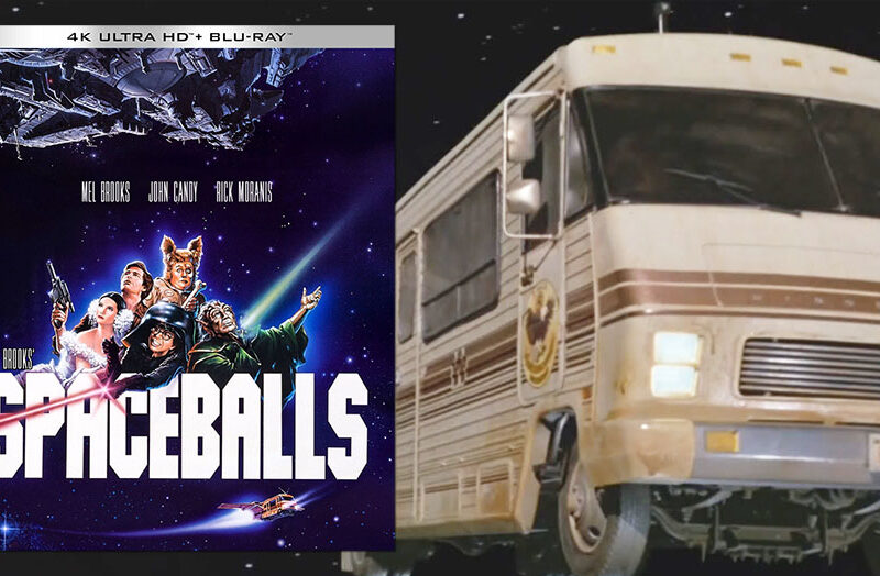Mel Brooks, Spaceballs, Lone Star's Eagle 5 Winnebago in "Spaceballs," now available on 4K Ultra HD from Kino Lorber.