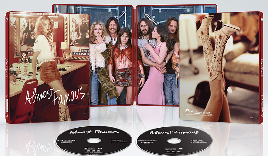 "Almost Famous" Steelbook Edition (Paramount Home Entertainment)