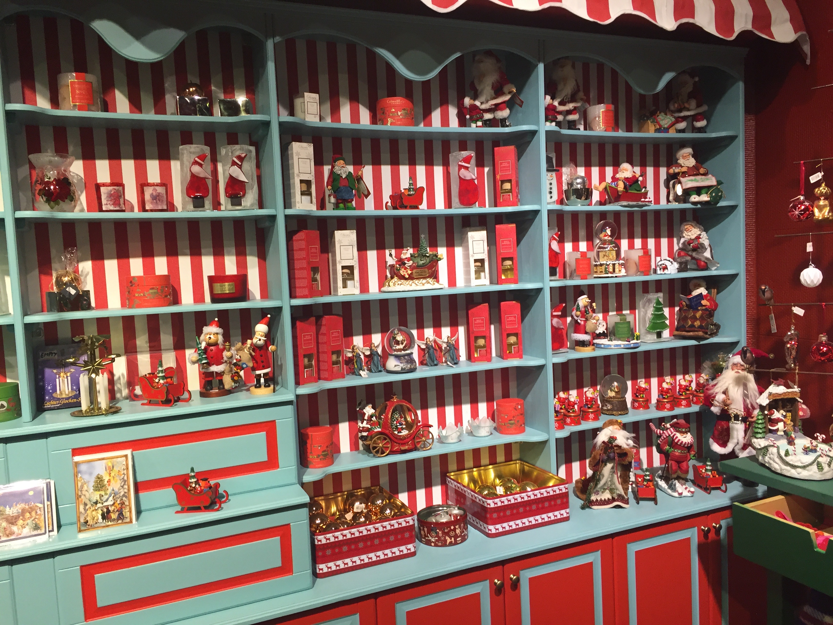 A festive Icelandic Christmas shop in downtown Reykjavik
