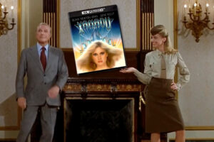 Gene Kelly and Olivia Newton-John in "Xanadu," now available in the 4K disc format Kino Lorber.