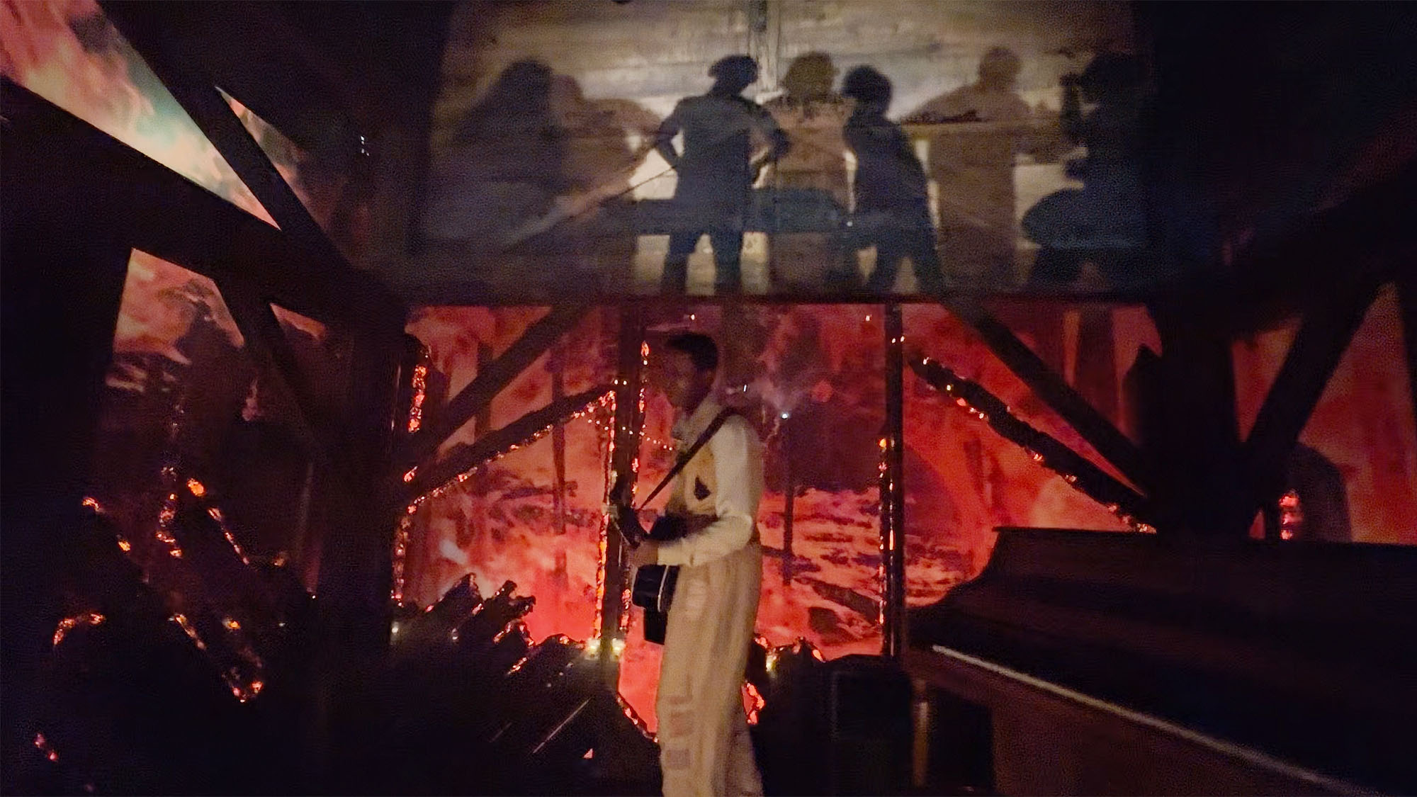 Scene from the Sinners house